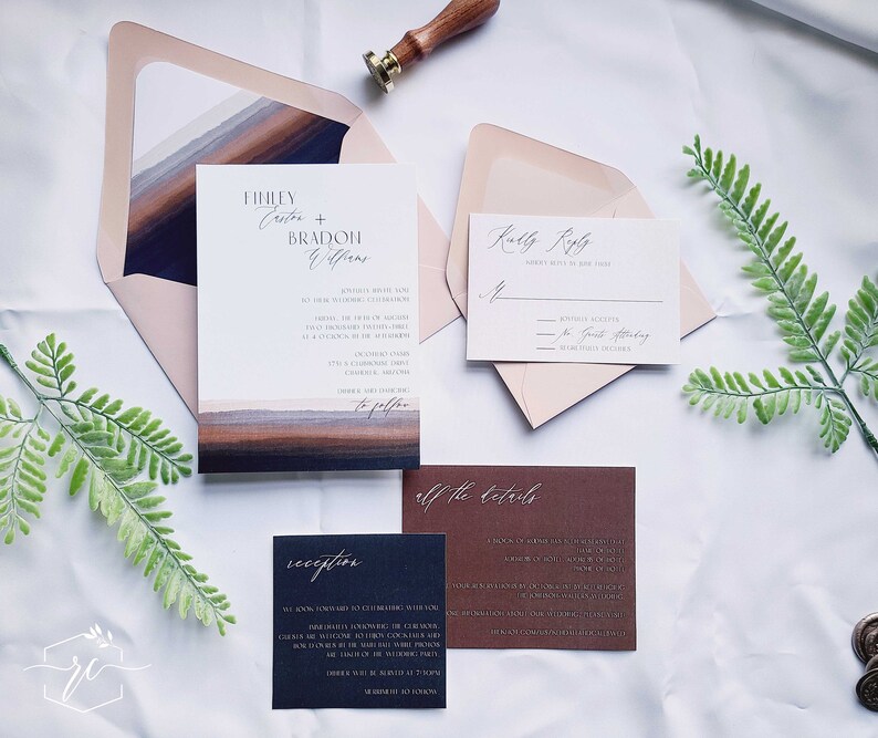 Plain Vellum Wrap Wax Seal Add on for Finley Collection Etsy