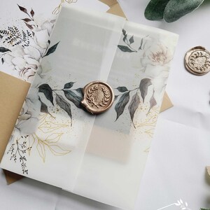 Earth Tone Vellum Wrap and Wax Seal Add on for Kadence - Etsy