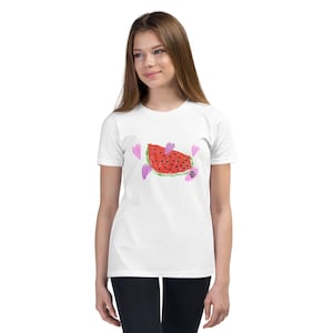 YOUTH Free Palestine Watermelon T-Shirt - Gaza Fundraiser