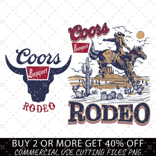 Coors Banquet Rodeo Png, Coors Png, Country Western Png, Original Coors Cowboy, Western Rodeo, Coors Beer Western Png, Vintage Cowboy Png