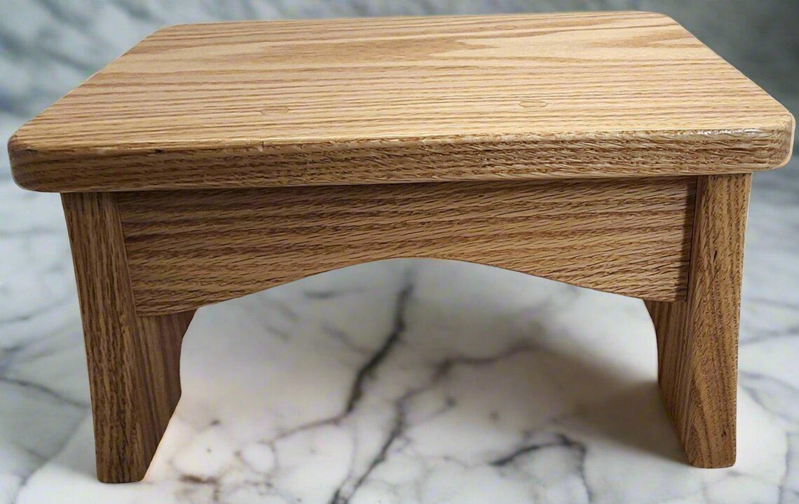 Oak Step Stool - Etsy