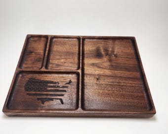 Valet Decorative Wooden Tray