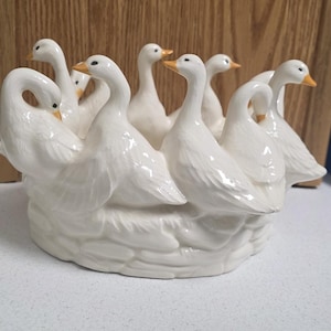 Vintage Enten/Gänse Teller
