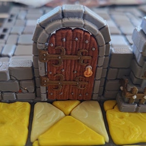 Set of 24 Functional doors