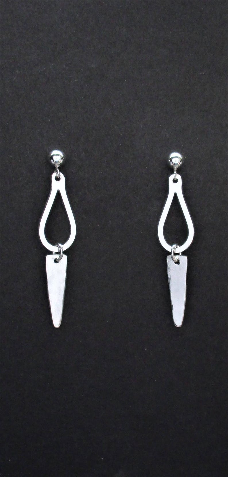 Sterling Silver Post Earrings Etsy