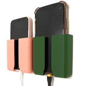 Handy Wandhalter Smartphone Minimalist Ladestation, Van, Wohnmobil, Wohnwagen Handy Organisation, van life