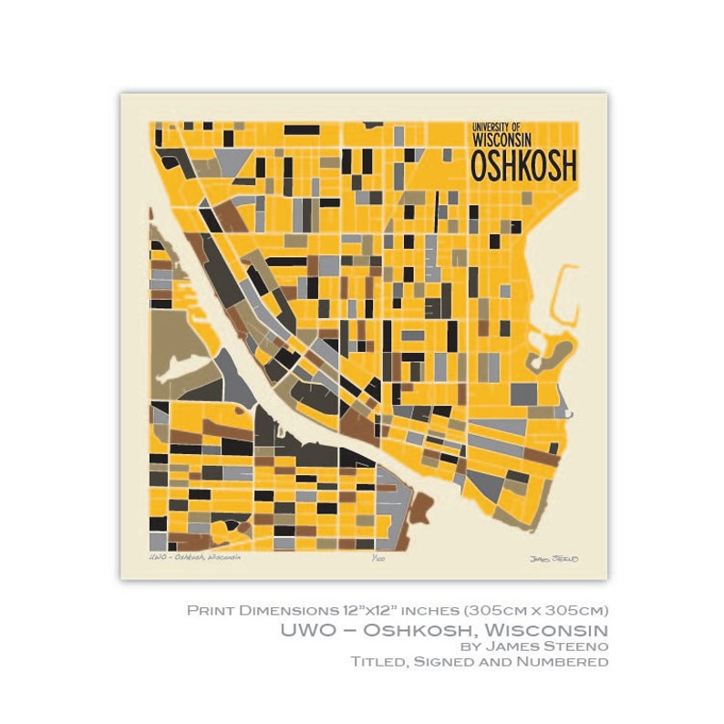 UW Oshkosh Campus Map