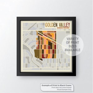 Golden Valley Neighborhood - Milwaukee, Wisconsin Kunstkaartafdruk door James Steeno