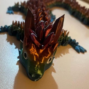 Articulated Crystal Dragon