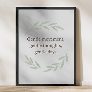 Diseño de afirmación, cita conmovedora, pegatinas, tarjetas, velas, palabras positivas, 2400 x 2400, arte minimalista, descarga digital, vibras relajantes