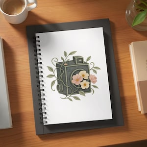 Floral Kamera PNG Clipart: AI Art Bild (5000x5000 Digital Download