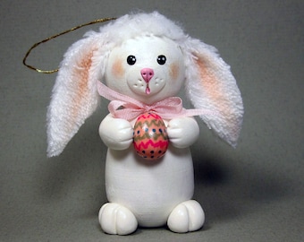 Easter Egg Bunny Ornament
