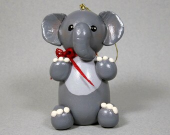 Baby Elephant Ornament