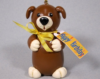 Birthday Pup Ornament