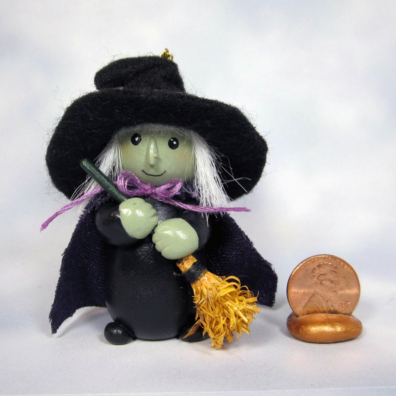 Halloween Witch Ornament Etsy