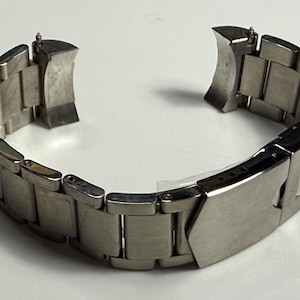 22mm Tudor stainless Steel fits black bay men’s wrist watches strap band bracelet solid mark on