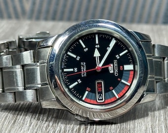 Vintage Rare Original Seiko 5 Automatic 21 Jewels 7S26-3040 Japan