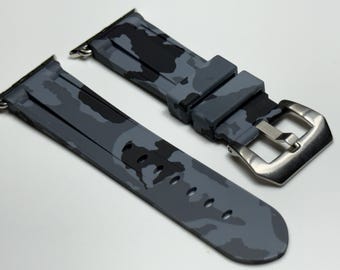 24mm panerai  rubber men’s wrist watch strap band bracelet