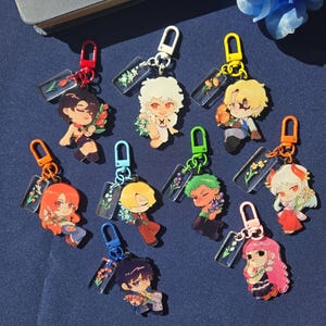 One Piece Flower Charms