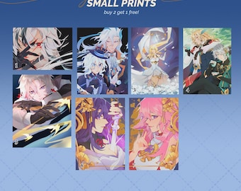 Genshin Assorted Small Prints