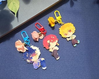 WIND BREAKER Flower Charms