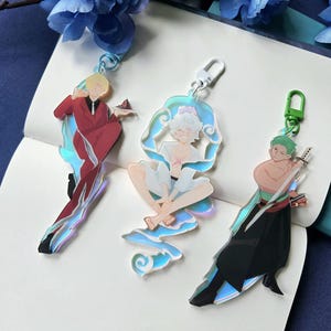 One Piece Monster Trio Rainbow Charms