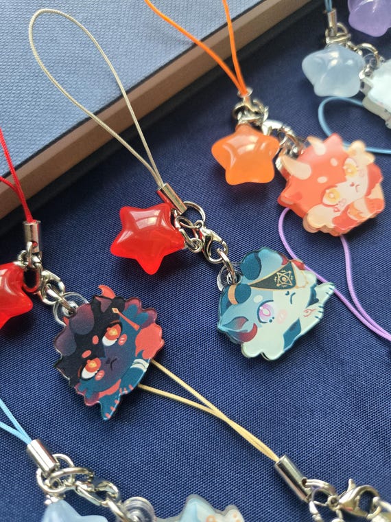 Honkai Star Rail Chimera Phone Charms