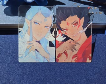 Tarjetas fotográficas de Nezha