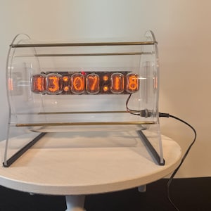 Nixie clock Decor