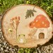 Frog Inn - Pyrography/wood Burned Art - Etsy