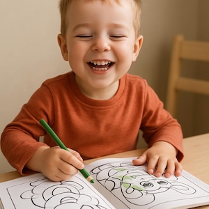 Abenteuer des kleinen Hasen – Ausmalbuch mit Geschichte für Kinder 2–3 Jahre | PDF zum Ausdrucken | Malbuch für Kleinkinder