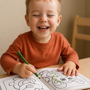 Aventures en couleurs — Livre de coloriage à imprimer + Histoire pour enfants 2–3 ans | Livre de coloriage PDF
