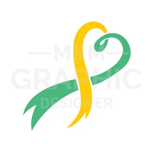 Beckwith-Wiedemann Syndrome Heart Ribbon Digital File