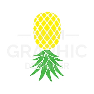Upside Down Pineapple Digital File