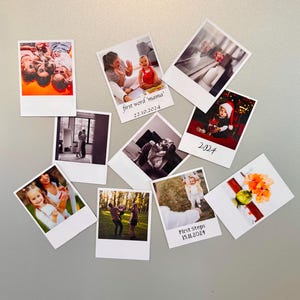 Personalised Photo Magnet | Fridge Magnet | Custom Photo Prints Magnetic | Fridge with magnets | Magnet from photo