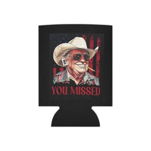 Patriotic Can Cooler - Fun Barbecue Accessory, Perfect for Parties, Summer Celebrations, BBQs, Tailgating, Gifts for Friends