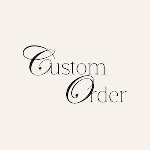 Pedido personalizado de letrero de madera