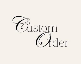 Custom Order for Wood Sign