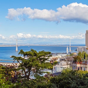 San Francisco Bay Photography Print: Cityscape Wall Art