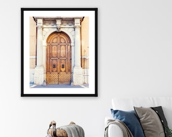 Rome Italy Photography Print, Antique Roman Door Photo Wall Art, Italy Art Prints, Italian Home Decor