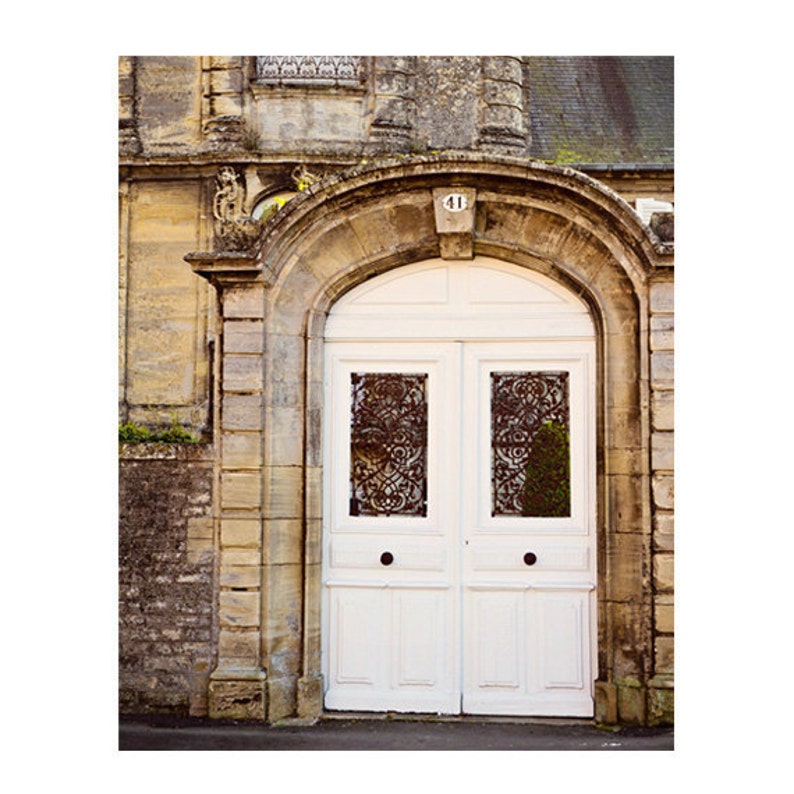 Door Photography Rustic White Print French Country Image 0