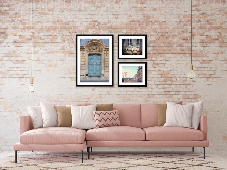 Paris Photography Print, Black and Gold Paris Decor, Fine Art Travel