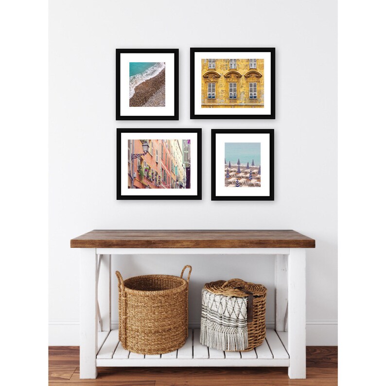 SAVE 30% French Riviera Photography Gallery Wall Print Set, Art Print Set, South of France Wall Art Decor image 6