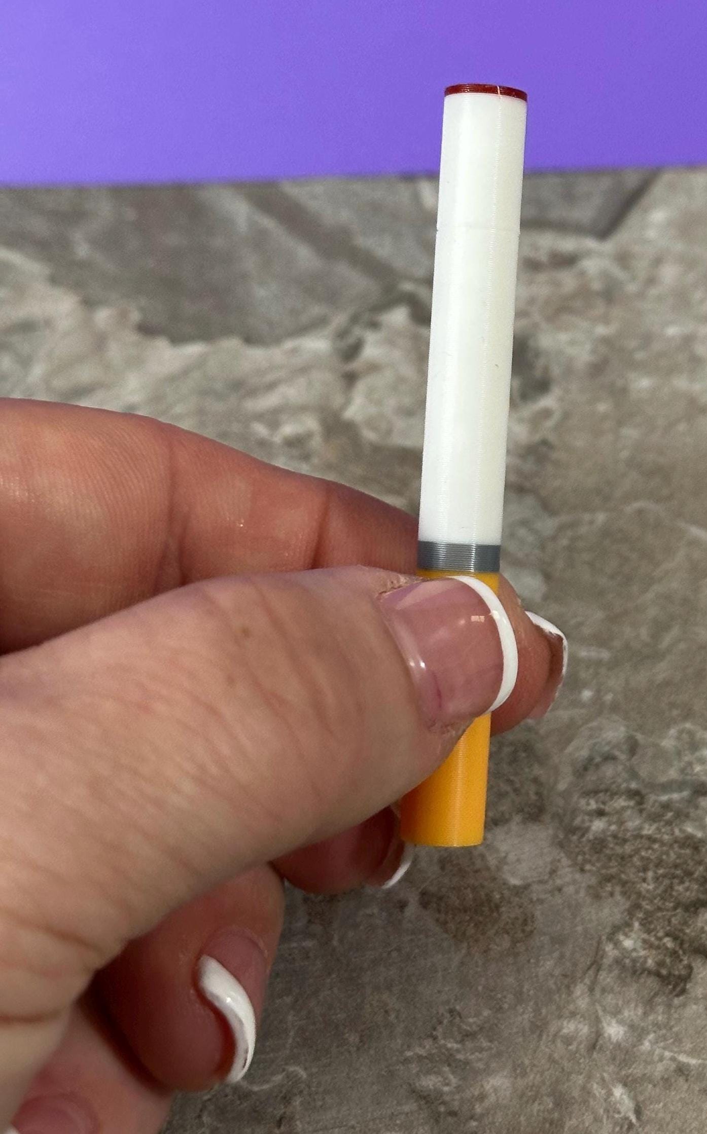 cigarette smoke sucker Realistic Cigarette Fidget Toy, Adult Oral Stealth Stim Photo Prop, Quit  Smoking, Quit Vaping