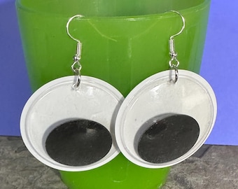 Googly Eye Dangle Earrings: Quirky Statement Jewelry
