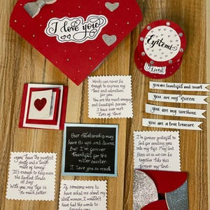 Cartões personalizados feitos à mão