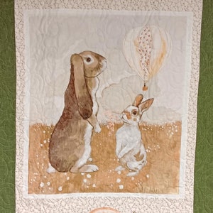 Bunny Baby Quilt oder Kleinkind