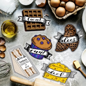 The Offendables™ Sampler Platter Sticker Pack
