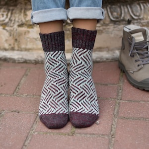 Handmade wool socks, Warm winter socks, Cozy Wool Socks