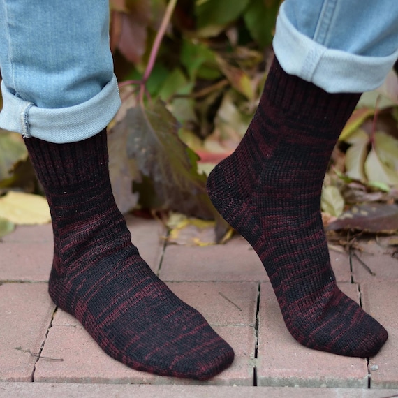 Handmade Wool Socks: Warm Knitted Winter Socks